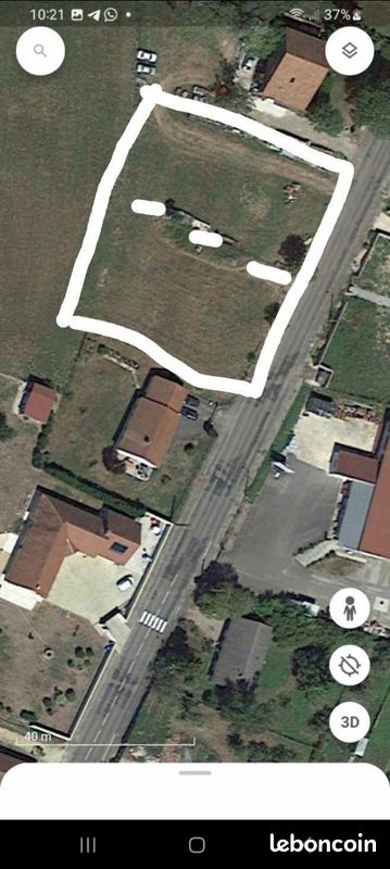 Terrain a batîr jussey · 27 000 €