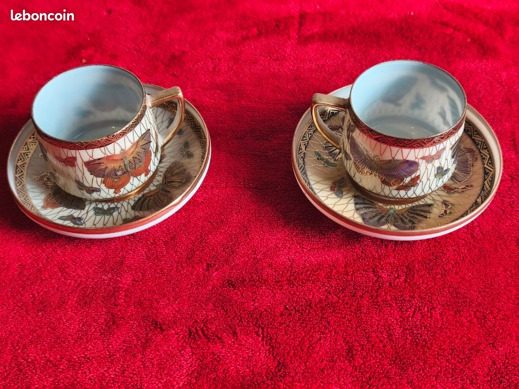 UPKOCH 2 Pièces Tasses De Thé Japonaises En Céramique - Set De Tasses à Thé Élégantes