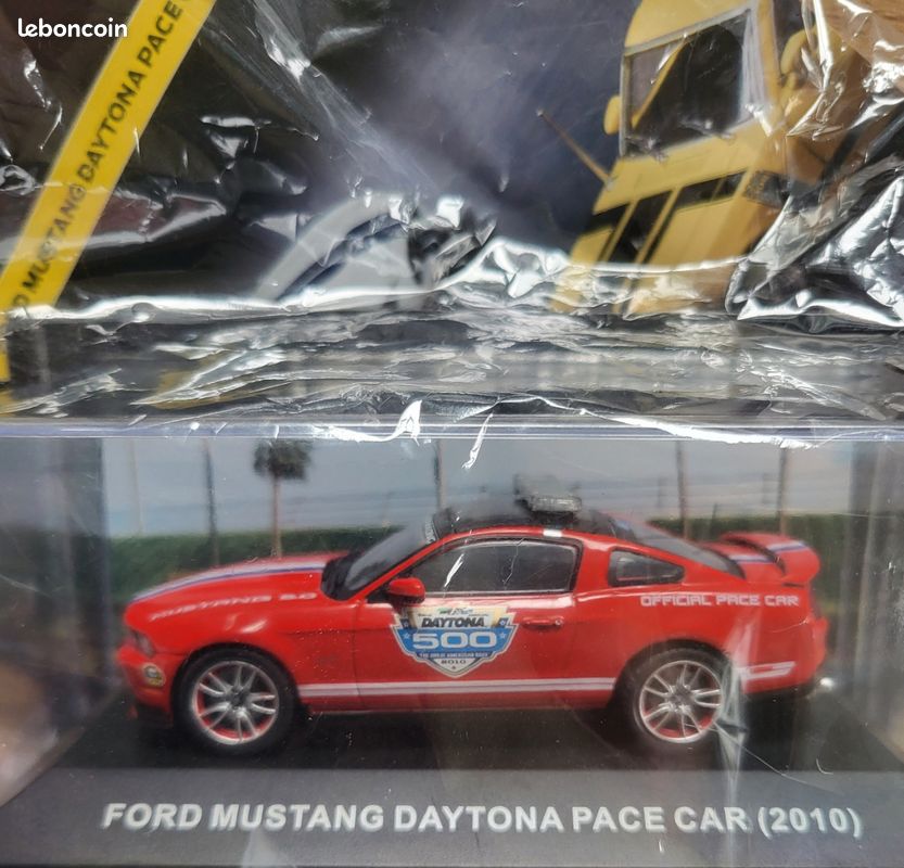 Altaya 1/43 FORD MUSTANG N°48 FORD MUSTANG DAYTONA PACE CAR 2010 NEUF