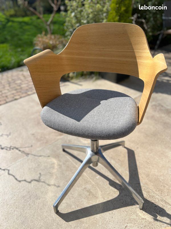 2 fauteuils Fjällberget + table bois (image 9)