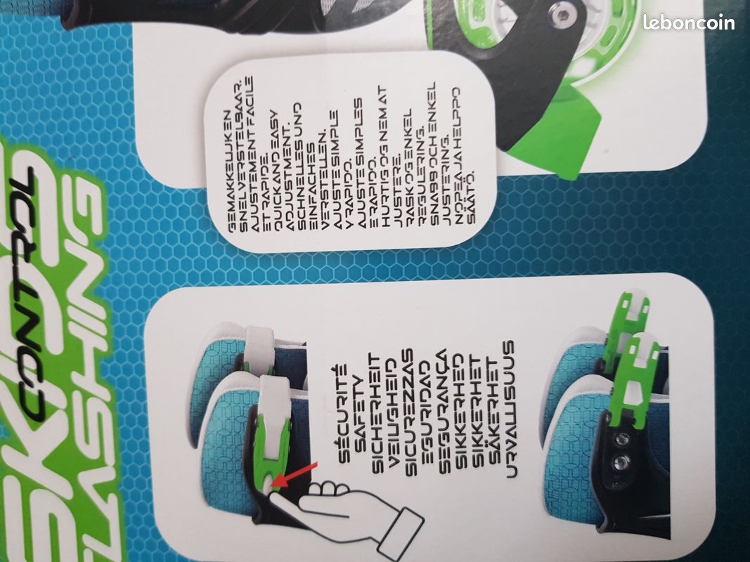 Patins en ligne ajustable 30 33 (image 4)