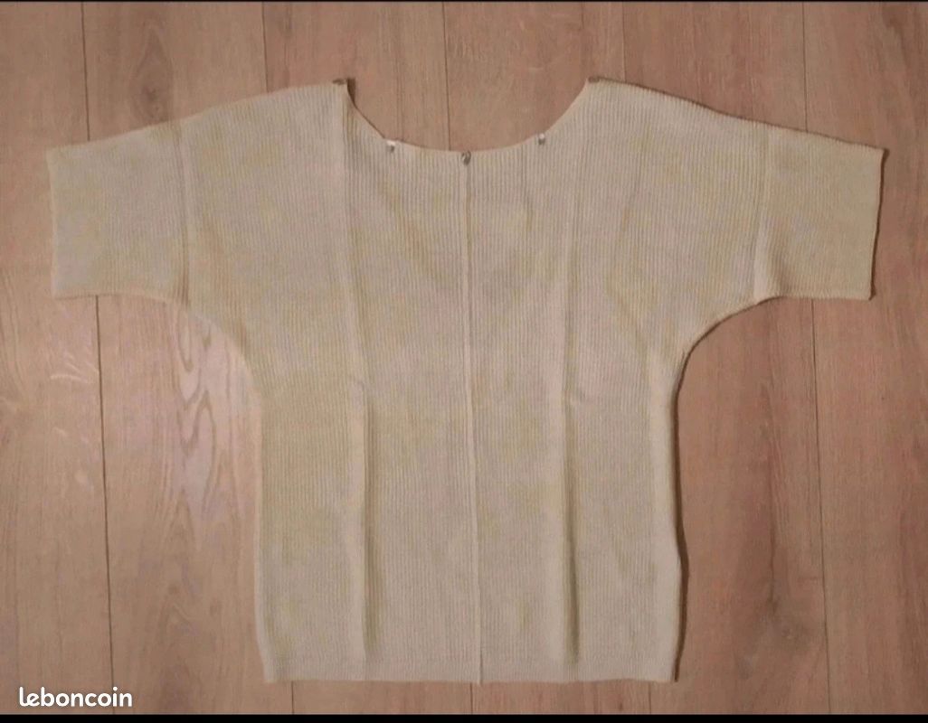 Petit pull coton lin Caroll neuf (image 1)