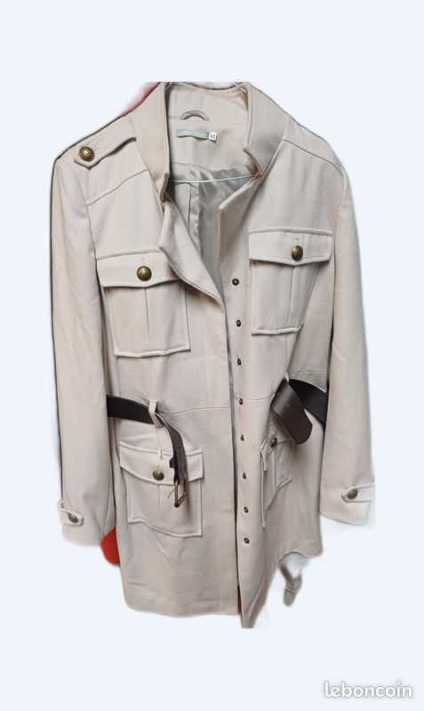 Manteau beige 42~44 (image 1)