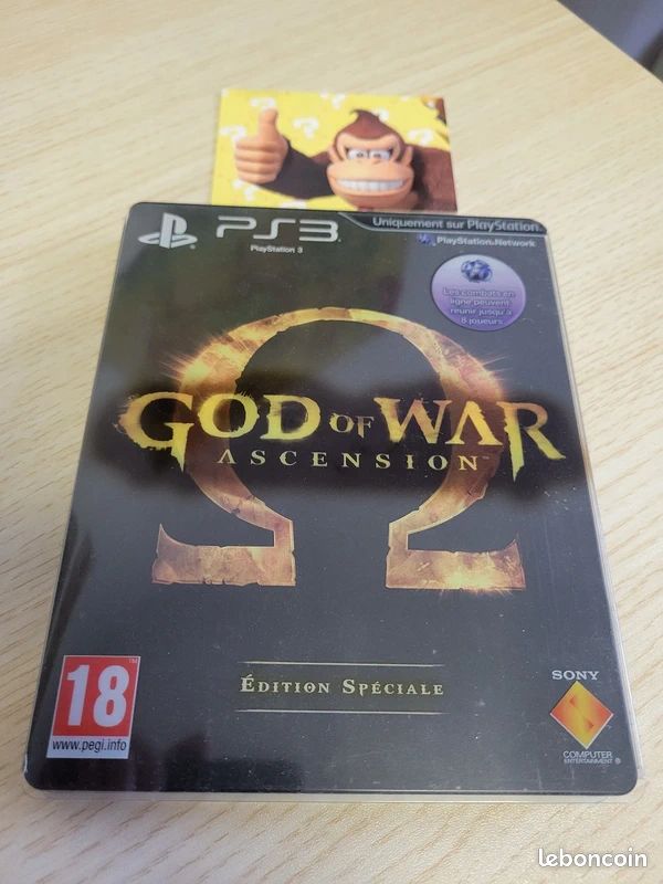 Jeu God Of War Ascension PS3 - Version PAL Complète (boîte, Notice) - Très Bon état