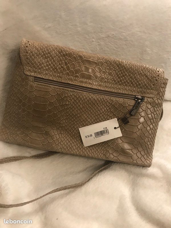 Sac bandoulière cuir cadeau Noël (image 8)