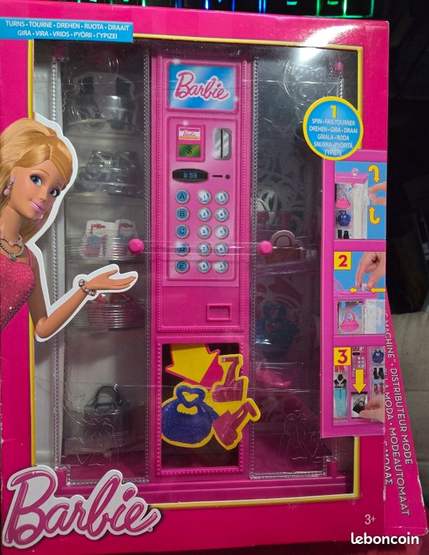 Distributeur de sacs & chaussures Barbie (image 1)