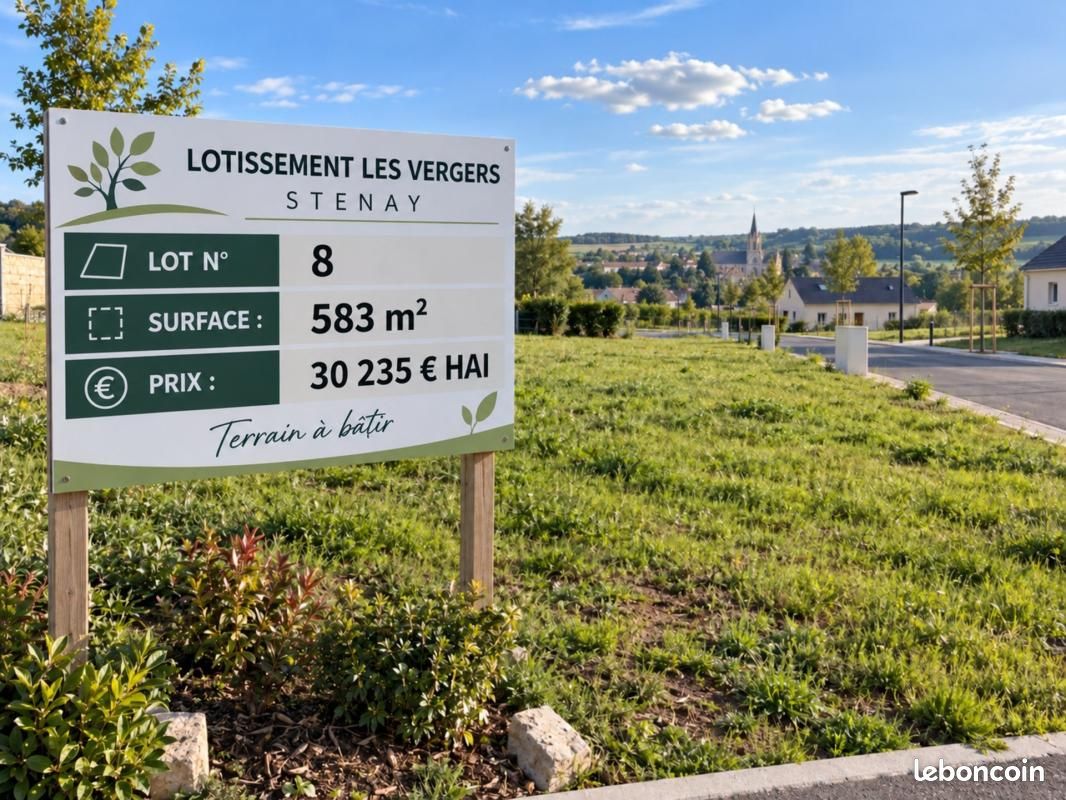Terrain 583 m² Stenay · 30 235 €