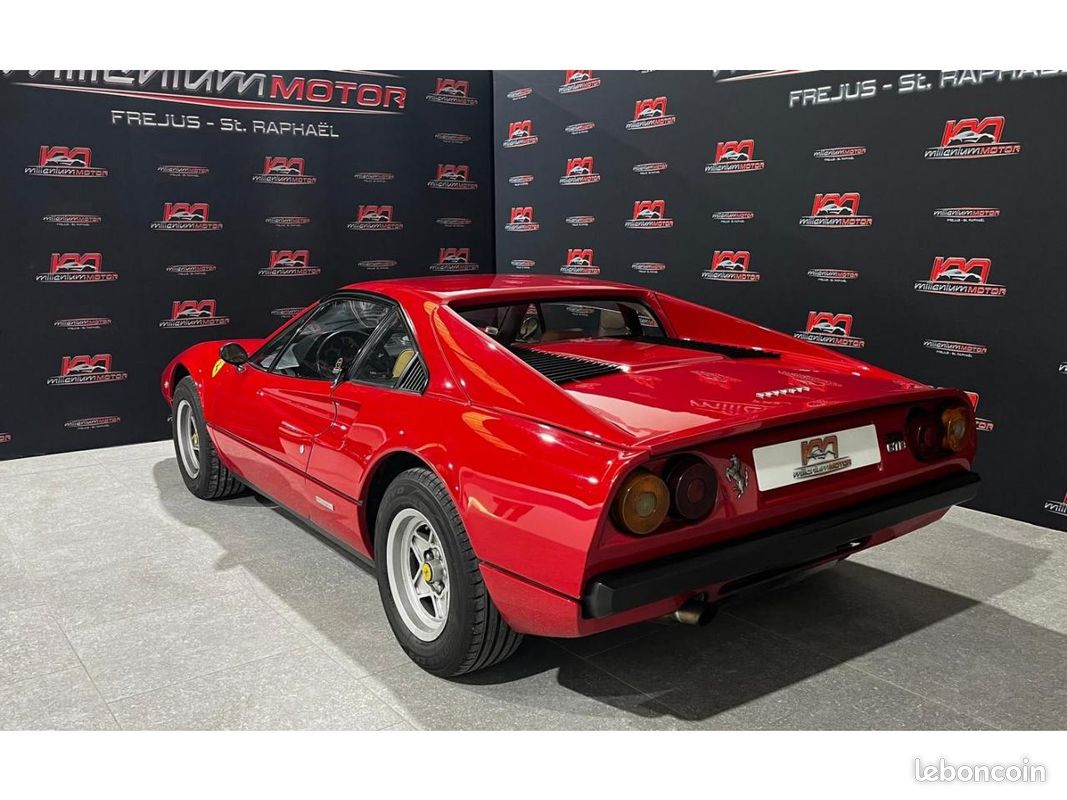 Ferrari 308 gtb - 3l - v8 - 255cv - carbu carter sec - caisse acier (image 3)