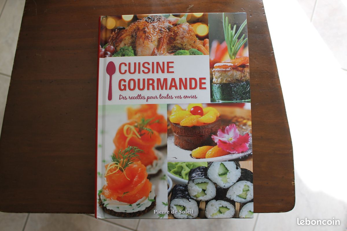 Livre de cuisine "cuisine gourmande" (image 1)