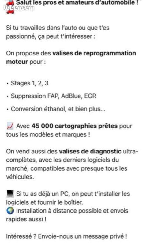Valise de Reprogrammation Moteur kess v2 + Ktag ( Stage1,2,3 - Supp Fap, Egr, Adblue, Immo off Antidemarrage, Conversion Ethanol...) FORMATION DEBUTANT COMPRISE ✅ (image 3)