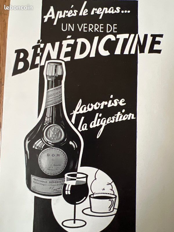 Lot de 6 verres Café Bénédictine - Ressourcerie Histoires Sans Fin