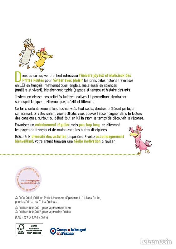 Je revise avec les p'tites poules 8-9 ans (image 4)