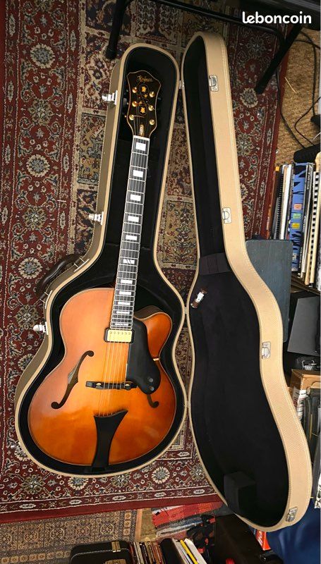 RARE guitare jazz HOFNER New President- Germany- 2004 (image 9)