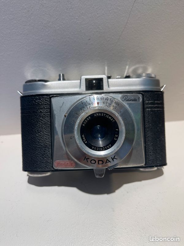 Appareil Photo Vintage Kodak Retinette - Objectif 50 Mm F/3,5, Noir, état Fonctionnel
