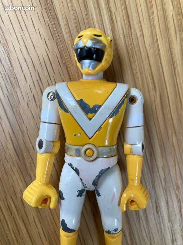 Liveman Moto Bandai 1988 Bioman 3 Yellow Jaune
