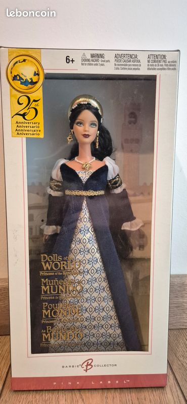 Barbie Collection Poupée du monde 25éme anniversaire
