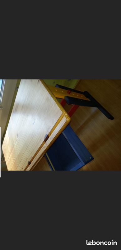 Bureau enfant pin massif (image 4)
