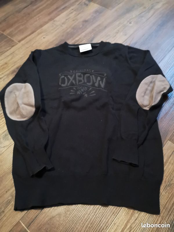 Pull noir garçon OXBOW (image 1)