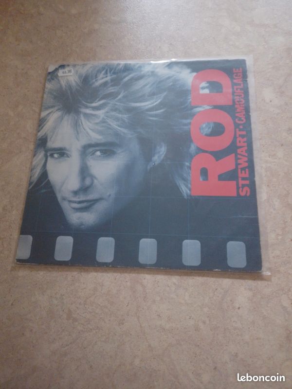 Vinyle 33 tours rod stewart camouflage (image 1)