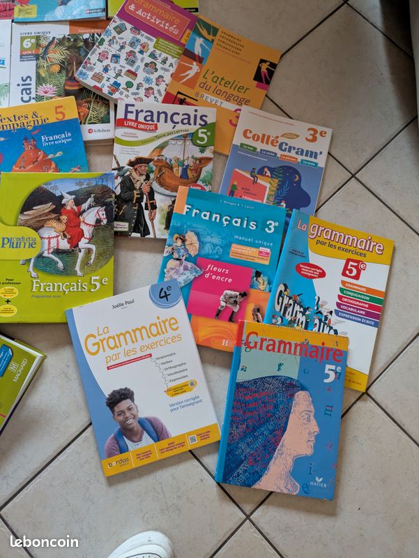 Manuels Français collège et cahier d'exercices Français, (image 4)