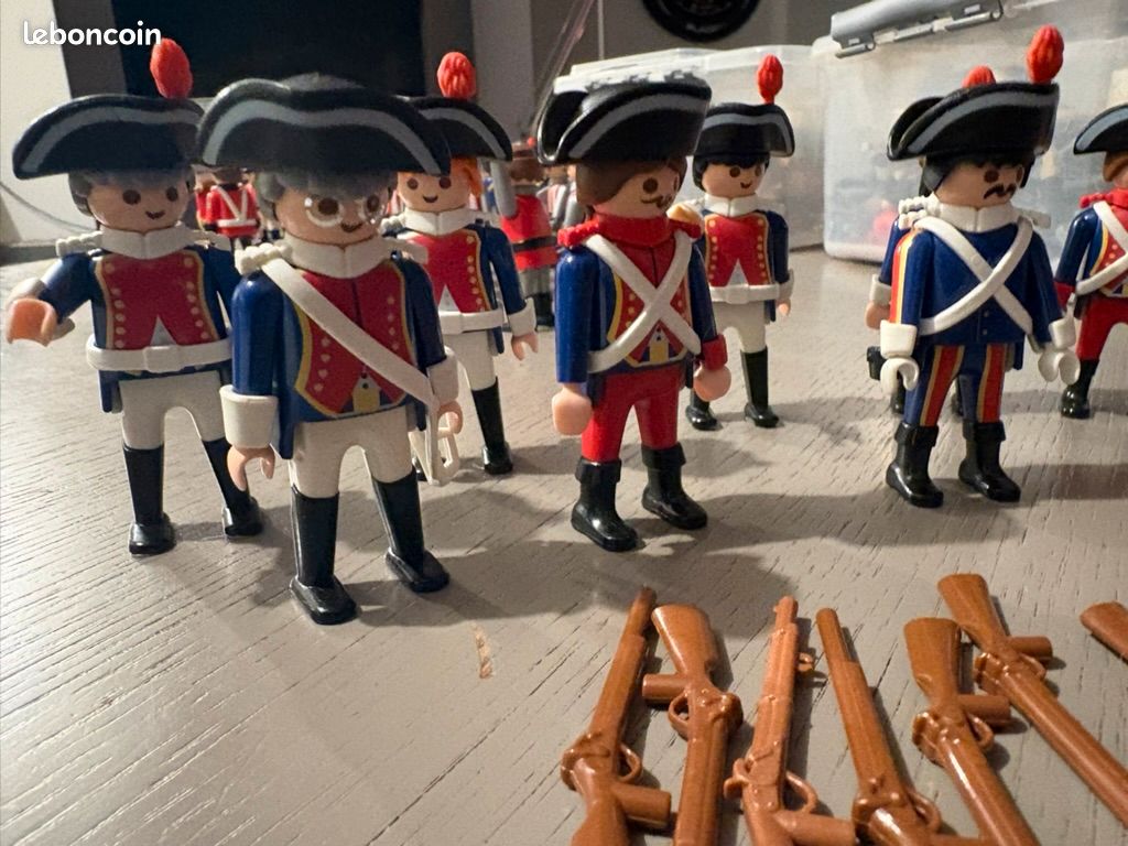 7 PRUSSE LANDWEHR Soldats Super Set Playmobil Pour 1813 Vs Napoléon Custom RAR EUR 178,82