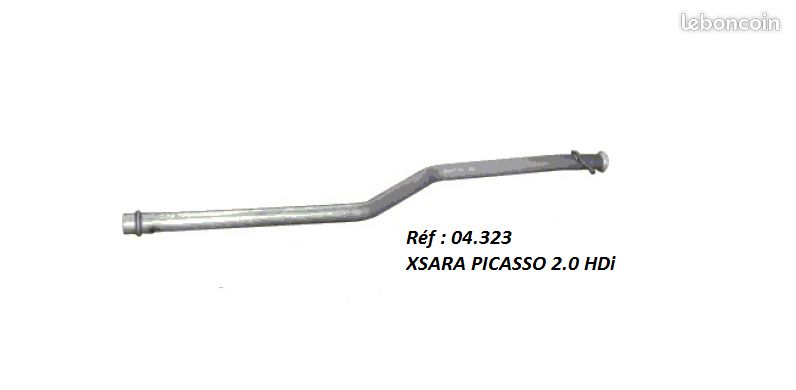 Silencieux Arrière Pour Citroën Xsara Picasso 1.6/2.0 HDI 1999-2011 – Neuf, Acier Aluminié, Kit De Montage Inclus