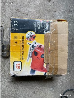 Scie sauteuse SYS TEC 550W avec accessoires et boîte d’origine (image 4)