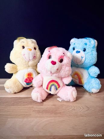 Peluche Bisounours Groscadeau 33cm – Kenner Vintage – Années 80/90