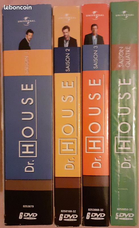 Dvd Dc House – Saisons 1 à 4 (image 6)