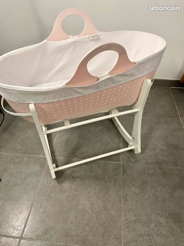 TOMMEE TIPPEE Kit couffin et support Sleepee – Rose poudré (image 1)