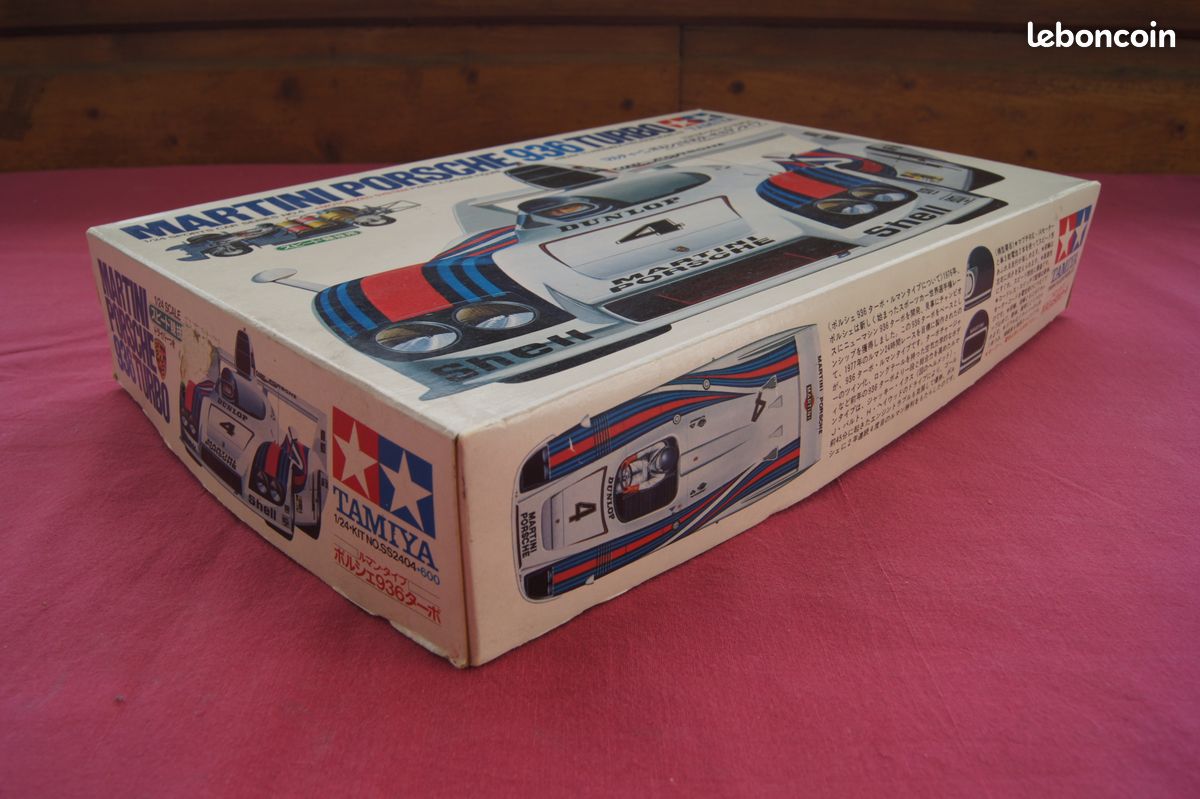 Maquette Tamiya 1/24 – Porsche 936 Turbo Martini – N°24004 – NEUVE Sous Blister