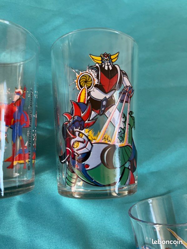 Lot verre goldorak X 3 (image 8)