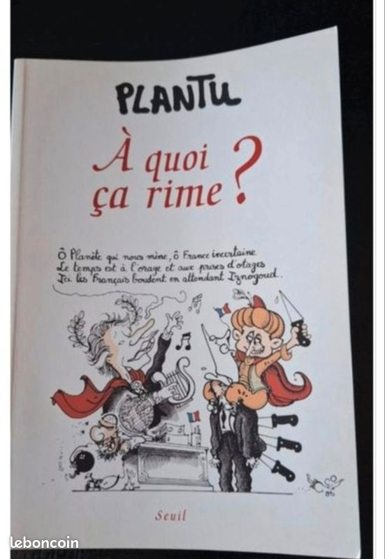 À quoi ça rime ? Plantu (image 1)