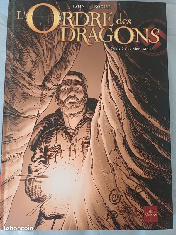 BD L'ordre des Dragons Tome 2 " Le Mont Moïse " (image 1)