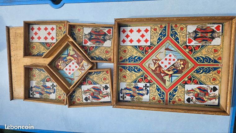 Ancien plateau jeu du nain jaune | Selency