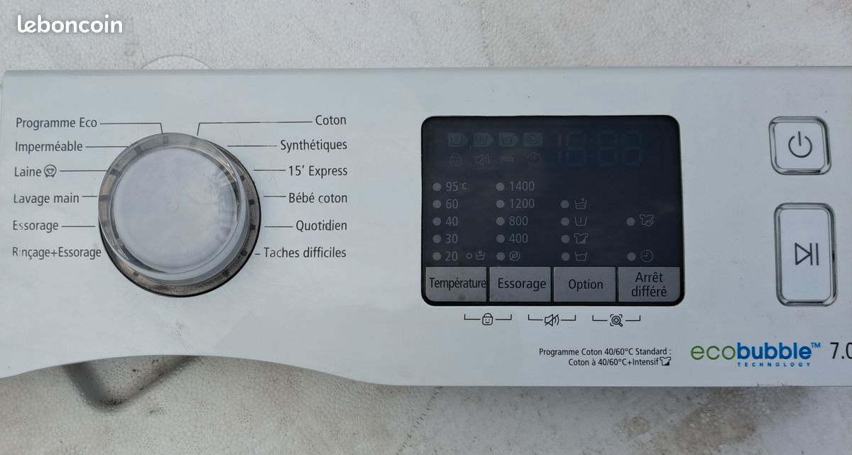 Pièces pour Lave-Linge "SAMSUNG WF70F5EOW4W" 7kg (image 11)
