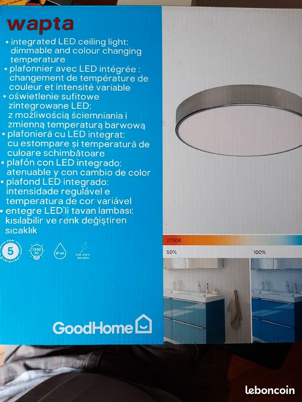 Plafonnier salle de bain (image 2)