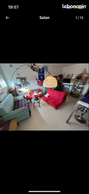 Appartement 2 pièces 50 m² · au Mans · 50,4 m² · 627 €/mois