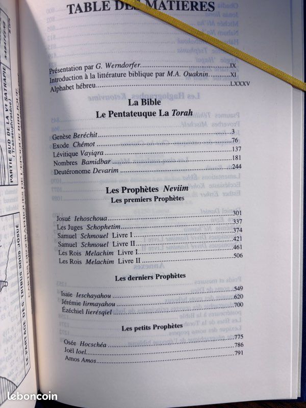 La Bible. Torah. Nevihim. Ketouvim - Trad.Samuel Cahen (image 5)