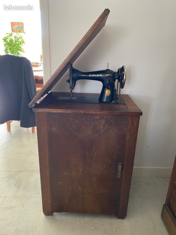 Machine à coudre vintage Singer (image 6)