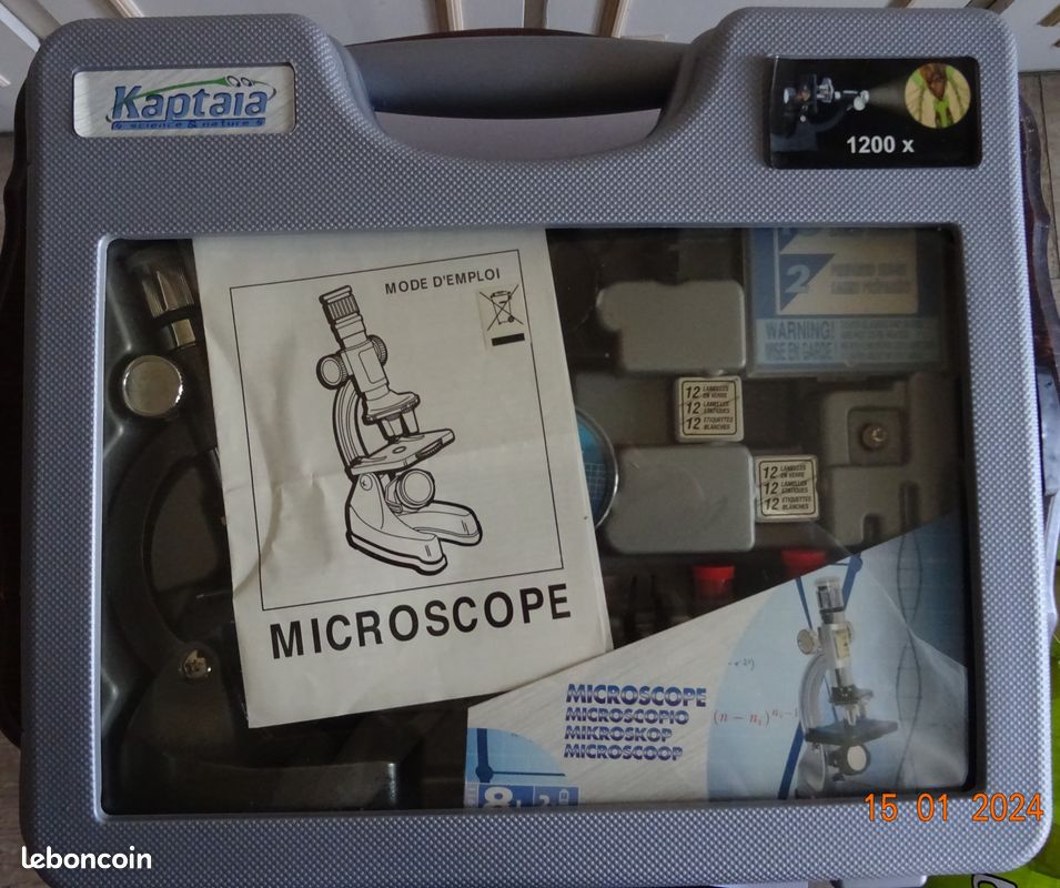 Mallette microscope KAPTAIA (image 2)