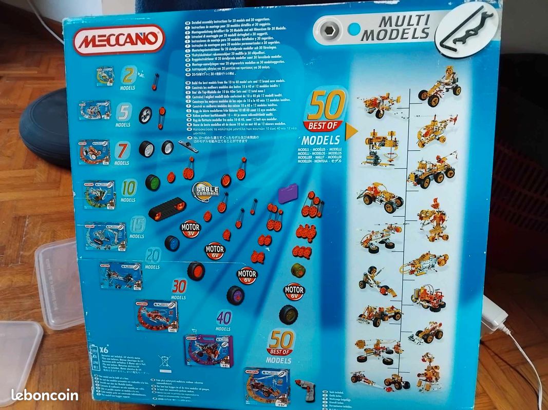 Jeu MECANO 50 modèles (image 10)