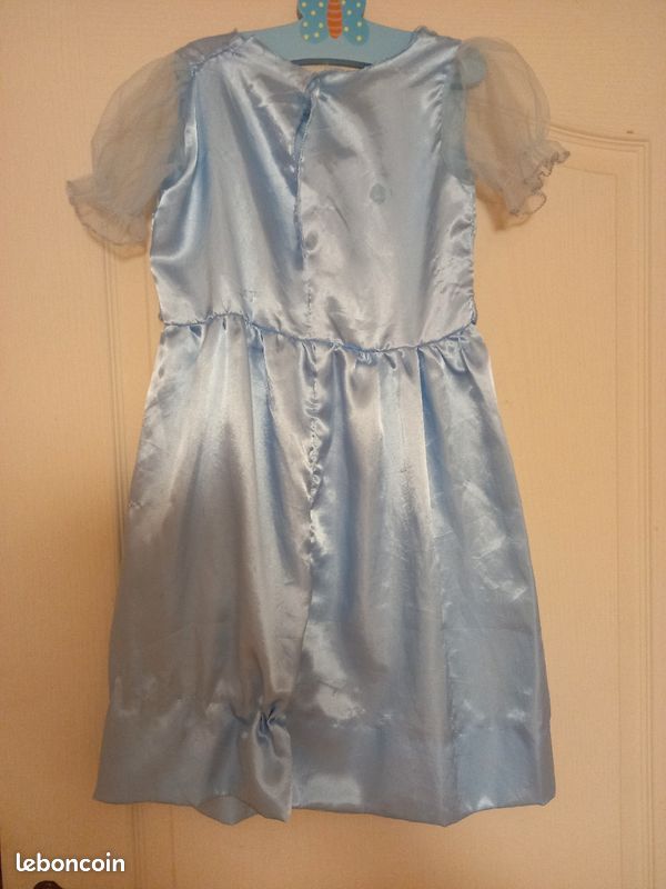 Robe de princesse bleu clair de 70 cm (image 1)