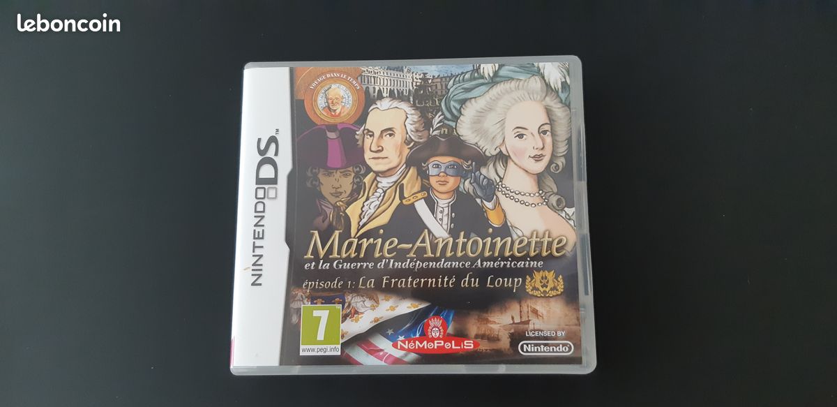 Jeu Nintendo DS Marie-Antoinette et la guerre d'indépendance américaine (image 1)