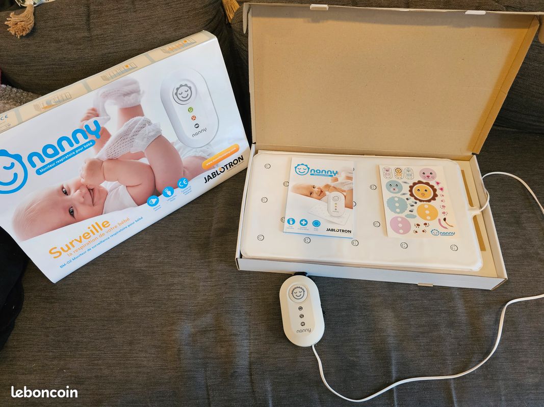 Moniteur de surveillance respiratoire pour bébé – Nanny (image 2)