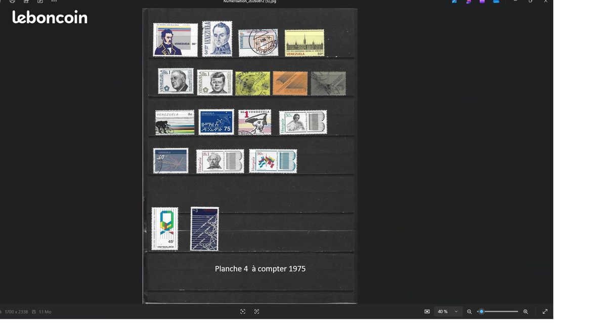 Timbres Vénézuela à échanger (image 3)