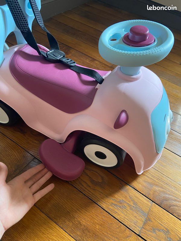 Smoby - Porteur Maestro Balade Rose bébé (image 7)