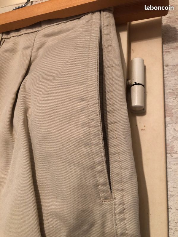 Pantalon homme beige xxl (image 4)
