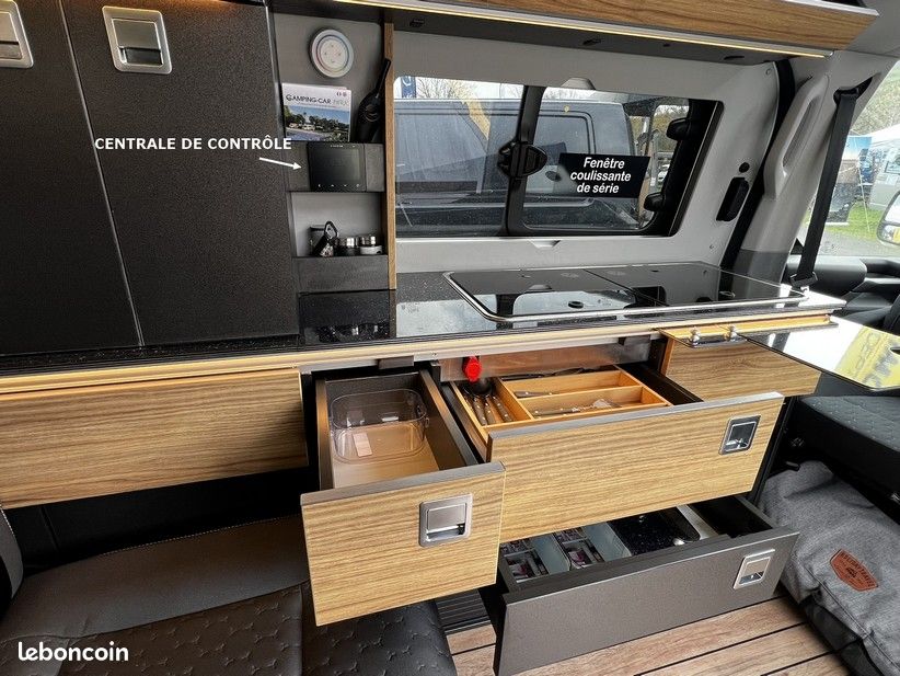REIMO by ECO CAMPERS dévoile le tout nouveau van TRIOSTYLE sur Ford CONFORT – finition Titanium, full options, homologué VASP 5 à 7 places / 4 à 5 couchages (image 6)