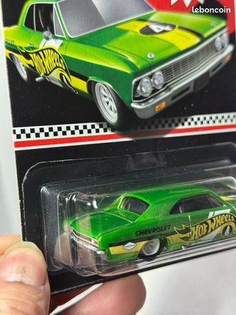 Hot Wheels RLC 2025 - 66 Chevelle Coupe Verte - 1/64 Collector - Neuf